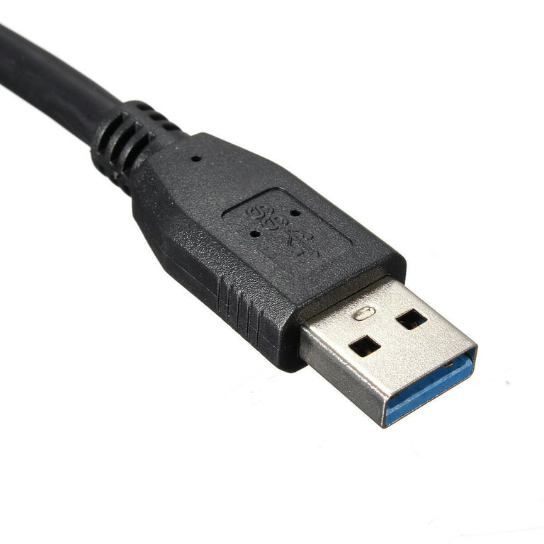 halstørklæde Ødelægge ejer High Speed Micro USB 3.0 to USB 3.0 Cable External Hard Drive Disk HDD Cord  - Walmart.com