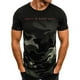 thumbnail image 1 of Hombres verano coreano seda deportes delgada manga corta camuflaje gimnasia correr baloncesto camiseta ropa superior Methold FS7570-07, 1 of 4