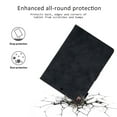 thumbnail image 3 of Allytech iPad 8th Gen 2020 Case 10.2 Inch, iPad 7th Gen 2019 Case, PU Leather Slim Fit Multi Angle Stand Smart Cover Auto Sleep Wake Shockproof Folio Flip Pencil Holder Case for Apple iPad 10.2",Black, 3 of 8