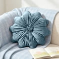 thumbnail image 5 of Flower Throw Pillow, Lint Blossoms Shape Cushion, Decorative Soft Accents Pillow for Sofa, Couch, Bed, Living Room, Cute Floral Designs, Stylish Home Décor, Spring Decor, Colorful Throw Pillows, 5 of 6