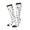 2 Black-1, variant on Women Crew Soft Moisture-wicking Socks Farm Roosters Pattern Design Cotton Socks, One Size fit All