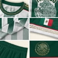 thumbnail image 6 of DXSCSE Mexico Soccer Jersey - 2026 Mexico Jersey Shirt for Soccer Game Fans Green S, 6 of 12