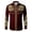 02-Wine, variant on IWRICH Men's Western Cowboy Shirts Long Sleeve Printed Shirt Slim Fit Casual Button down Shirts 04-Wine XL