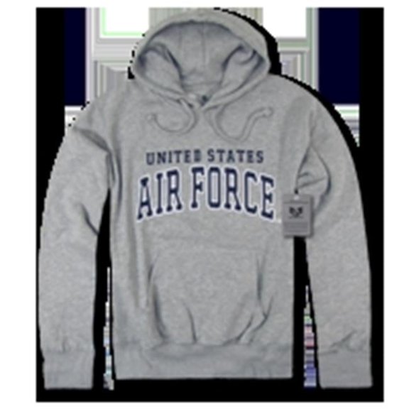 Rapid Dominance Pullover Hoodies- Air Force- Heather Grey- 2X