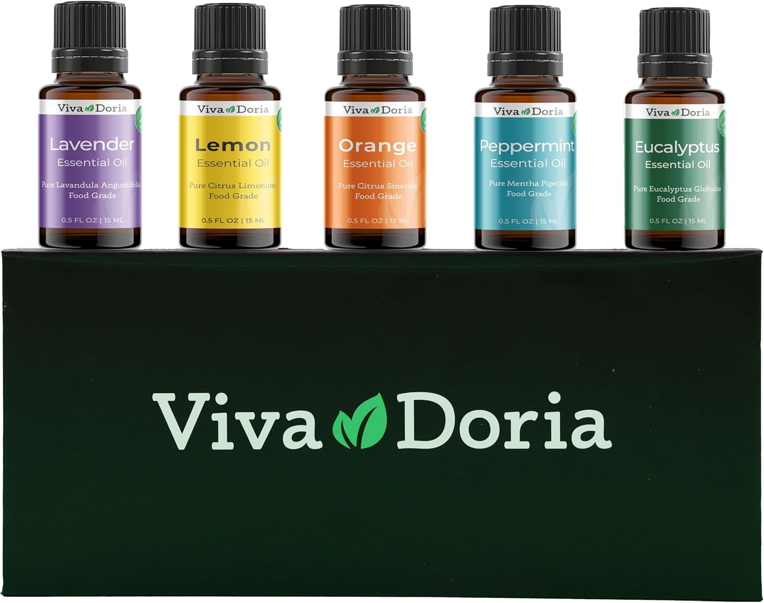 Viva Doria Food Grade Essential Oil Set, Making Scents, Fragrance, Aromatherapy, Humidifiers