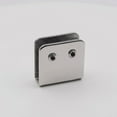 thumbnail image 4 of Raindrops 4Pcs Stainless Steel Mirror Mounting Clips Plated Silver U Shaped Design for Bathroom Glass Mirrors, 4 of 8
