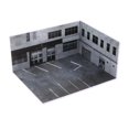 thumbnail image 2 of Vitrina de coche a escala 1/64, modelo de coche fundido a presión, escena de estacionamiento para coches de juguete, fondo de escritorio, decoración, 2 of 9