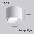 thumbnail image 5 of Innovative Dimmable Ceiling Downlight, Aluminum Body, Glare-free Design For Hallways, Living Rooms, And Kitchens, 5 of 5