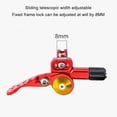 thumbnail image 3 of Dalazy 1/2/3/5 Durable Bike Seatpost Remote Lever Shifter Easy To For Seamless Positioning Free Lifting black 24MM 1 Pc, 3 of 6
