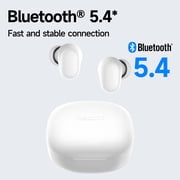 Xiaomi Redmi Buds 6 Play | 10mm Dynamic Driver | AI Noise Reduction | Up to 36-Hour Battery Life | Bluetooth® 5.4 | Touch Control - Global Version - (White)