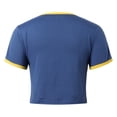thumbnail image 5 of Women's Casual T Shirts Brasil Print Short Sleeve Spring Tees 2026 Crewneck Summer Trendy Tops, 5 of 7