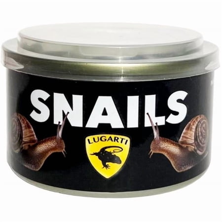 Lugarti Canned Snails Treat for Reptiles
