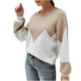 thumbnail image 1 of IROINID Pull Col Rond Pull Pull Col Rond Pull en Tricot à Manches Longues, 1 of 6
