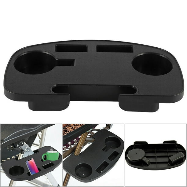Clip On Utility Tray W Cup Holders For A Frame Gravity Recliner Chairs Clip Side Tray Table Cup Holder 1 2pcs Walmart Com