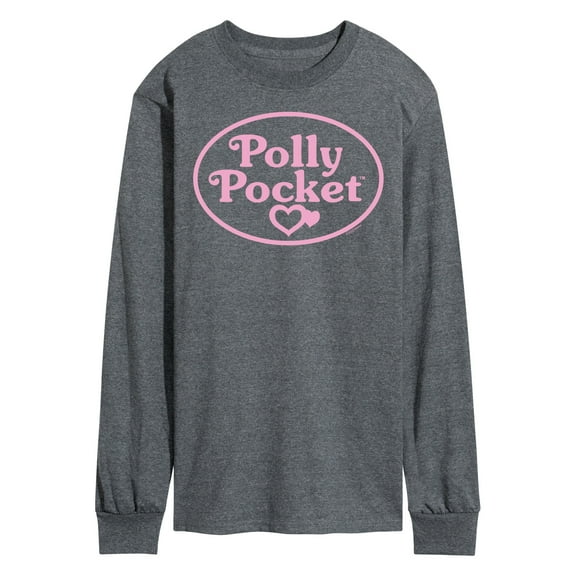 Polly Pocket - Polly Pocket Pink Logo - Men's Long Sleeve T-Shirt