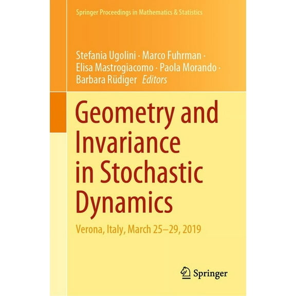 Springer Proceedings in Mathematics & St Geometry and Invariance in Stochastic Dynamics: Verona, Italy, March 25-29, 2019, Book 378, (Hardcover)
