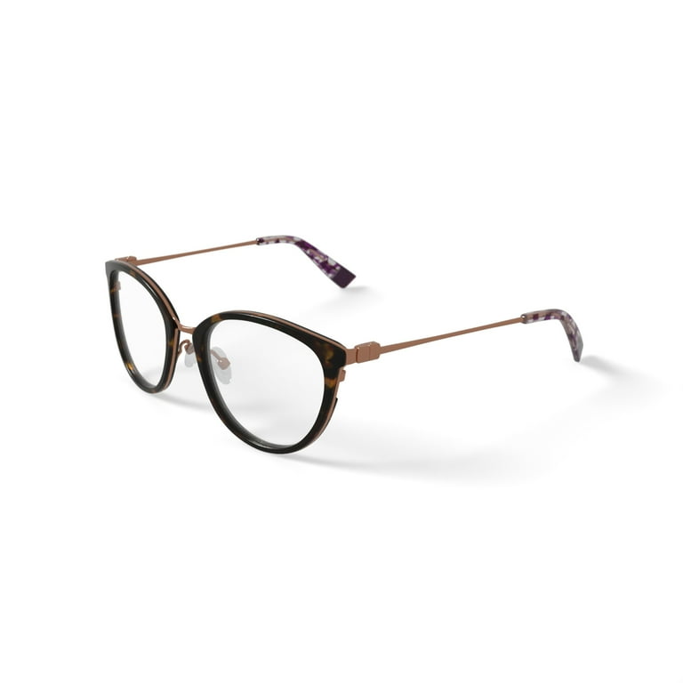 candy☆ Hard Candy Women's HC57 Round Prescription Eyeglasses with Case