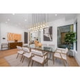 thumbnail image 3 of Z-Lite Stari 23 Light Linear Chandelier in Modern Gold color, Steel frame, 3 of 8