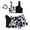 Black, variant on Xudanell Girl's 3 Piece Bikini Bathing Suit Printed Sport Swimsuits with Shorts Cove Up Sets Teen Girl's Swimwear (Pink, 8-10 Years)