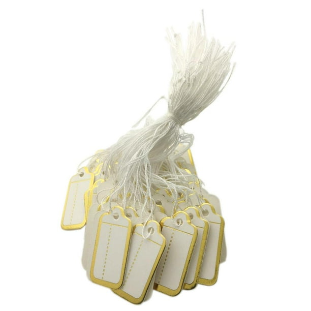 Pack De Etiquetas Colgantes De Nailon Rosa - Con Cierre De Seguridad, Para Ropa, Equipaje, Tiendas
