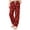 C08_Red, variant on Hvogkswy Cotton Pajama Pants Women, Loose Straight Elastic High Waist Lounge Pants Thin Comfy Plaid Home Pajama Pants with Pockets