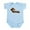 Sky Blue, variant on CafePress - Chocolate Dapple Dachshund Infant Bodysuit - Baby Light Bodysuit, Size Newborn - 24 Months