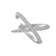 thumbnail image 1 of 1 Uds moda exquisita decoración de diamantes de imitación pendiente de puño para mujer oreja izquierda 2021 verano nueva llegada regalo de Navidad Deng Xun unisex, 1 of 2