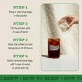thumbnail image 5 of Bizzy Organic Cold Brew Coffee | Espresso Blend | Coarse Ground Coffee | Medium-Dark Roast | Micro Sifted | Specialty Grade | 100% Arabica | Brew Bags | 12 Count | Makes 42 Cups, 5 of 7