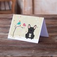 thumbnail image 2 of Caroline's Treasures French Bulldog Black Christmas Greeting Cards with Envelopes, 5" x 7" (8 Count), 2 of 2