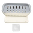 thumbnail image 2 of Dish,  Case Holder Prevent Deteriorate Adhesion Sticker Easy Mounting Pressure Resistance Water Draining  For Toilet, 2 of 8