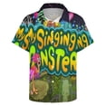 thumbnail image 3 of My Singing Monsters Mens Hawaiian Shirt Loose Fit Shirts - Short Sleeve And Button Down Hawaiian Shirt for Men with Pocket, 3 of 7