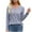 Purple, variant on tarylea Trendy Tops for Women V Neck Chest Button Blouse Long Sleeve Fall Spring Shirts Casual Loose Tops