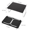 thumbnail image 4 of Bandeja para ordenador portátil Lap Desk YBJ-ake para cama o sofá, color negro, 4 of 7