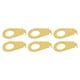 thumbnail image 1 of Arandelas De Puntero De Potenciómetro, Arandela De Puntero De Perilla De Guitarra 10PCS Apertura Estándar Acabado Brillante Fácil De Instalar Metal Alta Dureza Para Instrumento ANGGREK Color dorado, 1 of 8