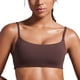thumbnail image 1 of Sujetador deportivo CRZ YOGA Butterbreeze con cuello redondo para mujer, marrón XL, 1 of 5