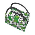 thumbnail image 5 of Vsdgher Broccoli 2 Print Insulated Reusable Bags with Sturdy Zipper and Handles, Foldable Totes for Hot or Cold Food Bring or Delivery, 5 of 8