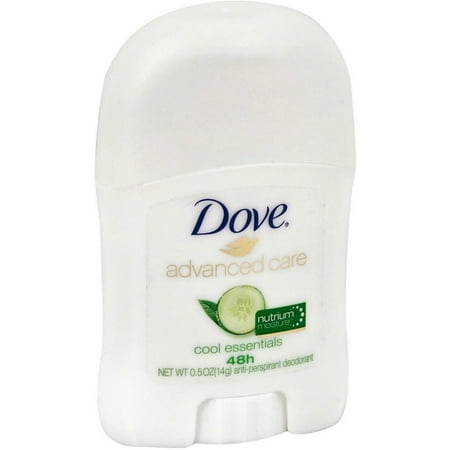 Dove Advanced Care Anti-Perspirant Deodorant, Cool Essentials 0.50 oz (Pack of 4)