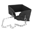 Adjustable Dip Belt Heavy Duty Dip Belt with Chain and Carabiner for