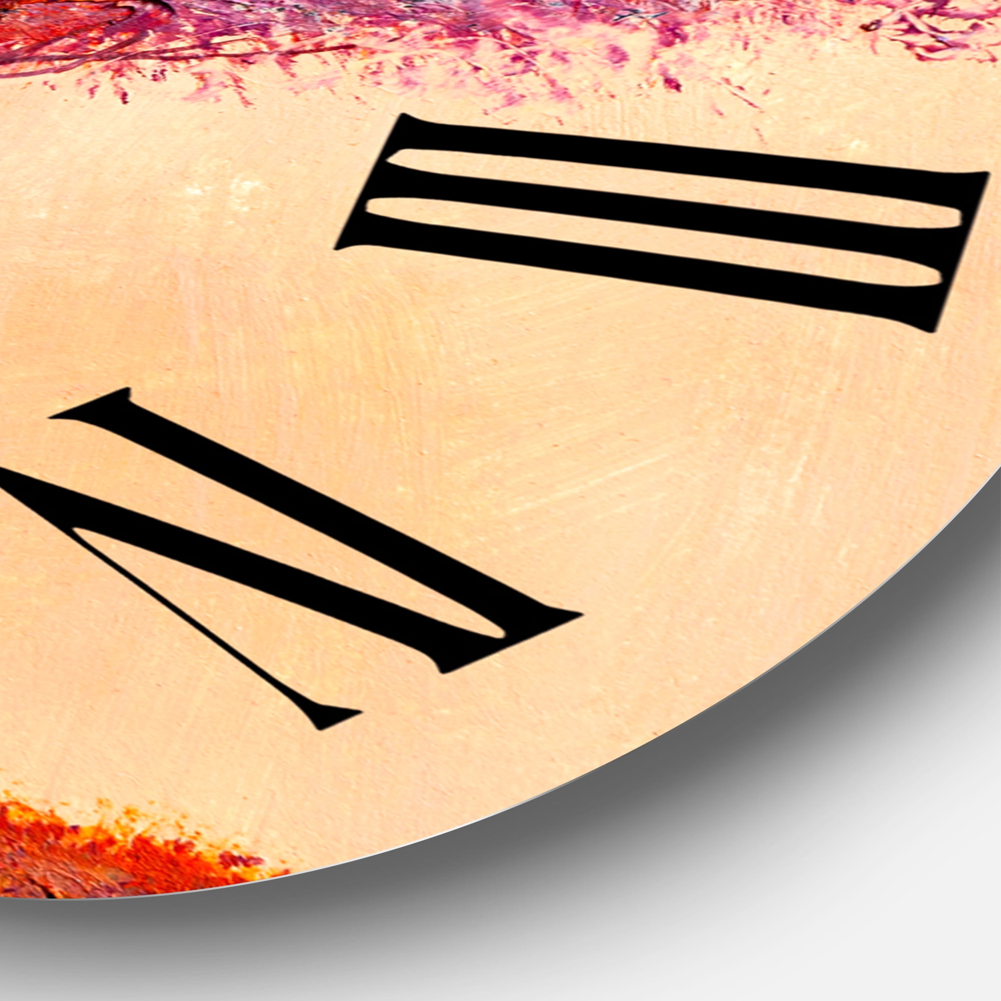 Designart 1 in Quartz Modern/Contemporary Wall Clock