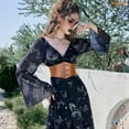 thumbnail image 5 of WHIPPY Women Corset Belt Elastic Waspie Wide Waist Belts for Dresses, 5 of 10