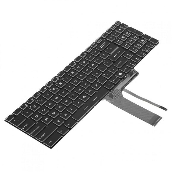 Teclado para MSIG, reemplazo de teclado retroiluminado colorido Teclado retroiluminado colorido para durabilidad extendida MSI