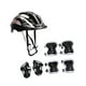 thumbnail image 5 of Casco de bicicleta para niños, protector de alta fiabilidad para patinaje, equipo de bicicleta de equilibrio para patineta, multideporte y equitación Negro, 5 of 8
