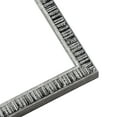 thumbnail image 3 of 14x25 Frame Silver Grey Distressed Solid Wood Picture Frame | 0.75 Inch Moulding Width | Interior, 3 of 8