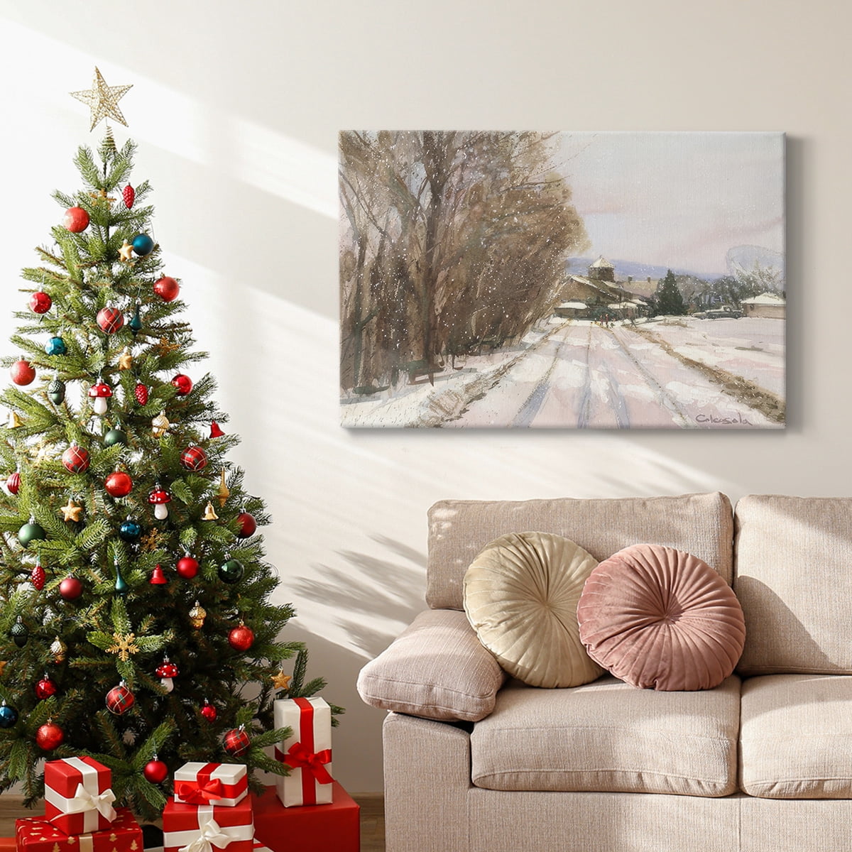 Indian Orchard Greek Orthodox Church- Gallery Wrapped Canvas