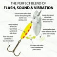 thumbnail image 2 of Panther Martin PMWSTS_15_SCH WillowStrike Regular Spinners Fishing Lure - Silver Chartreuse - 15 (1/2 oz), 2 of 2