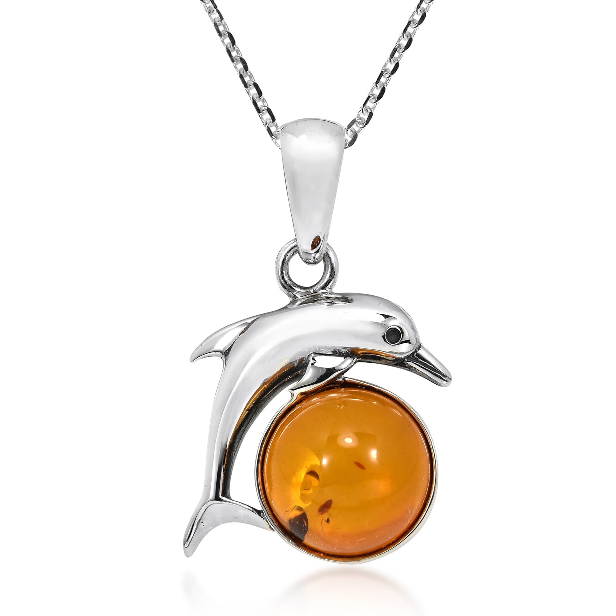 amber necklace walmart