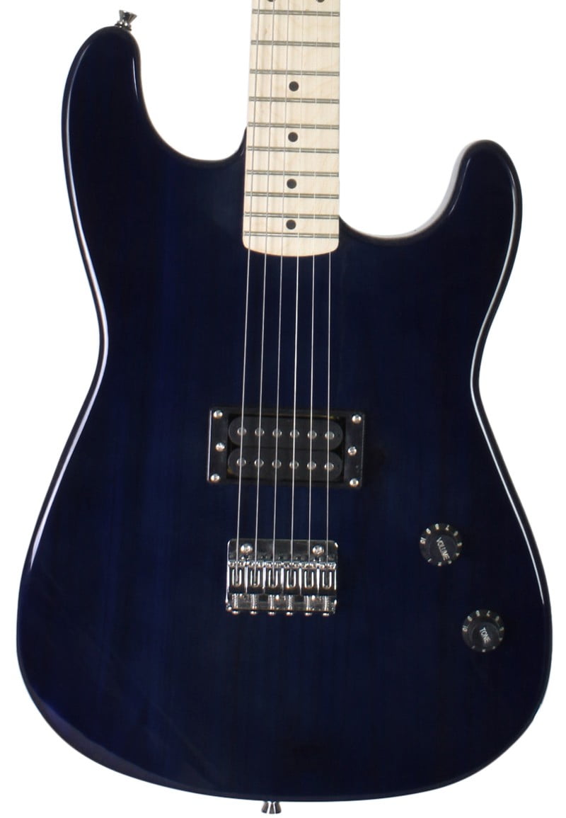 Davison Guitars Electric Guitar Midnight Blue Full Size With Cord And