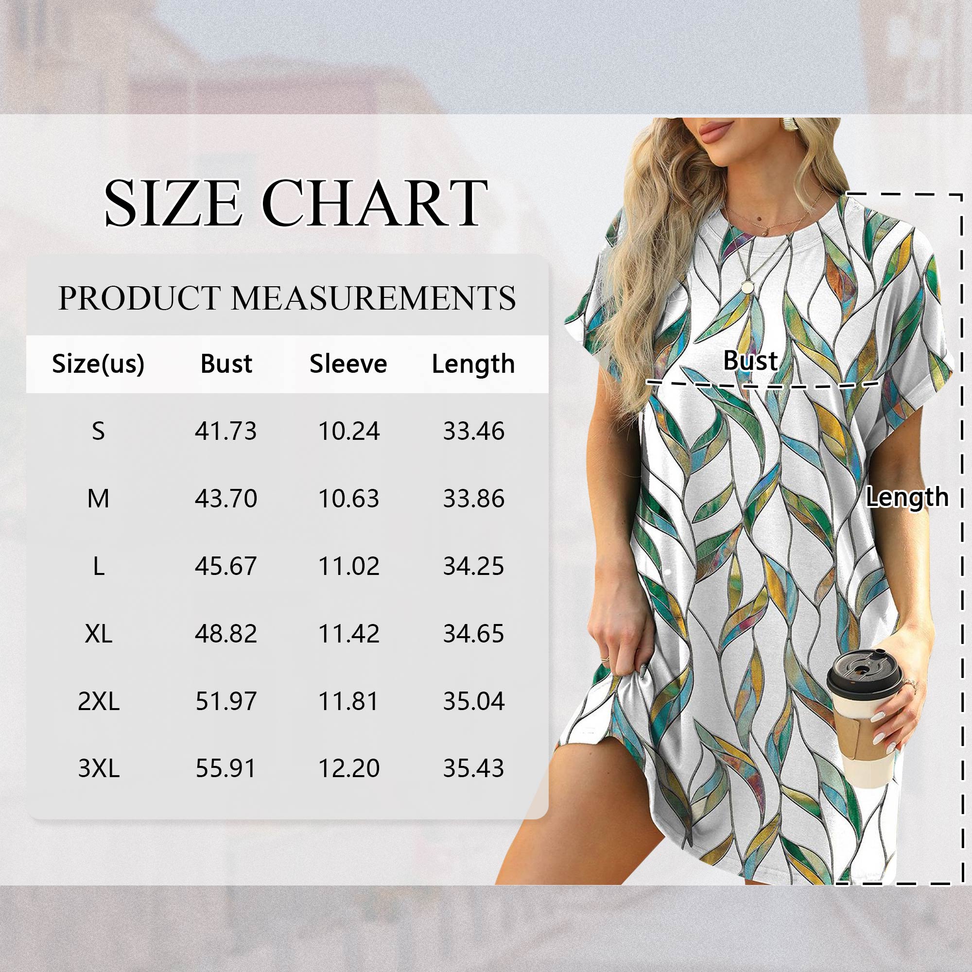 TEMOFON Women's Floral T-Shirt Dress with Pockets photo 2