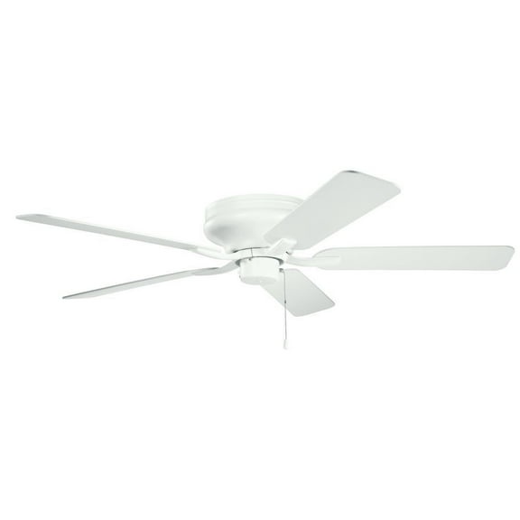 Ceiling Fan With Traditional Inspirations 8 Inches Tall By 52 Inches Wide-Matte White Finish Kichler Lighting 330020Mwh