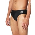 thumbnail image 2 of Bañador Speedo Brief Endurance+ Solid para hombre, color negro, talla 38, 2 of 3